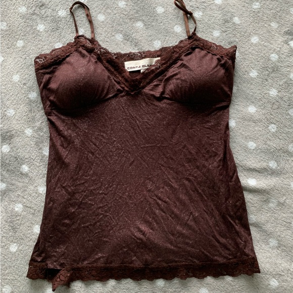 Sparkly brown Y2K tank - Picture 2 of 4